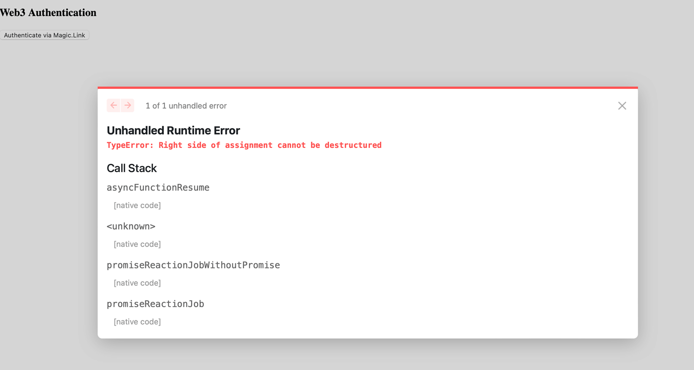 [SOLVED] Error TypeError Cannot read properties of undefined (reading