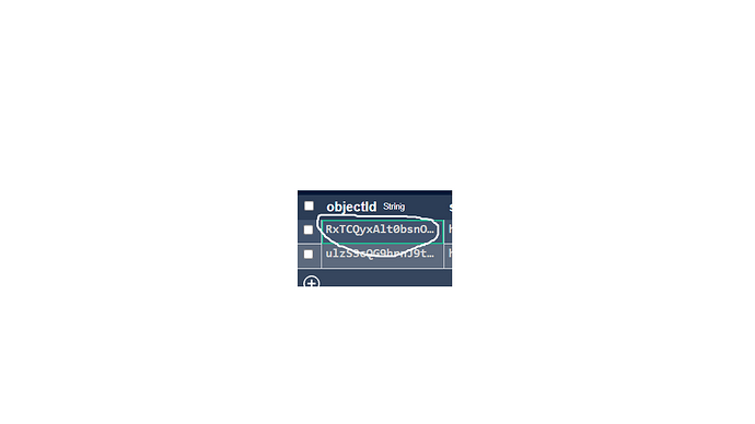 objectId